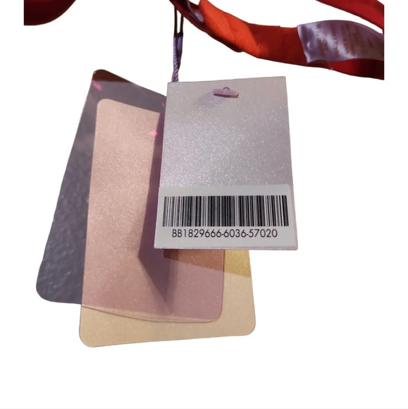 Savage x Fenty Mesh Red Velvet Bra size Small sexy brat - Picture 5 of 8